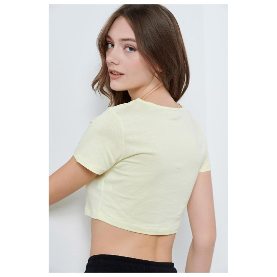 Bodytalk Γυναικεία κοντομάνικη μπλούζα Crop